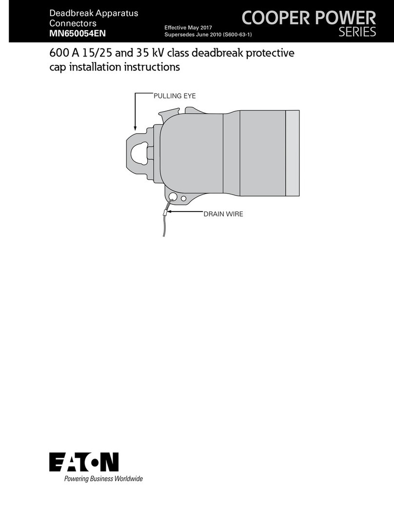 Eaton COOPER POWER SERIES User manual