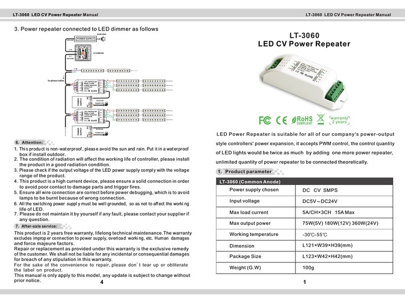 Ltech LT-3060 manual