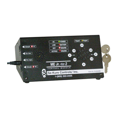 Se-Kure Controls SK-800KME Series installation instructions Se-Kure Controls SK-800KME Series installation instructions