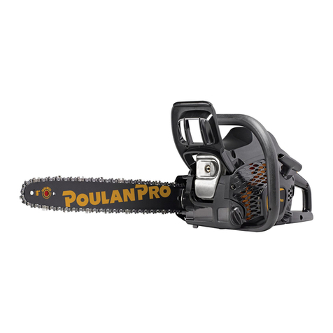 Poulan Pro PR3816 User manual