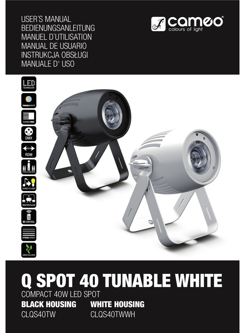 Cameo Q SPOT User manual