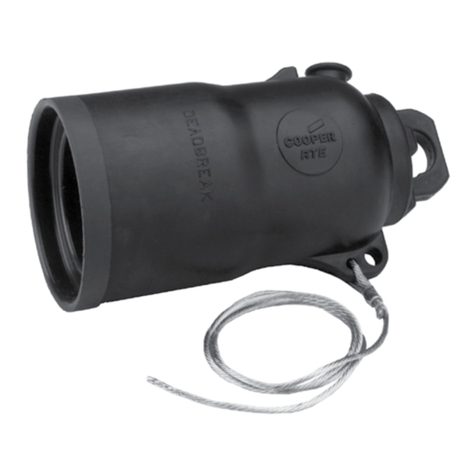 Eaton 600 A 35 kV Class Insulated Standoff Bushing User manual