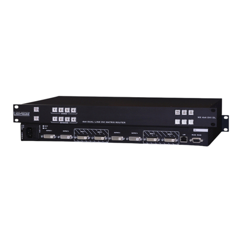 Lightware MX4x4DVI User manual