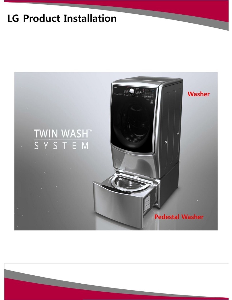 LG Twin Wash System Product Installation