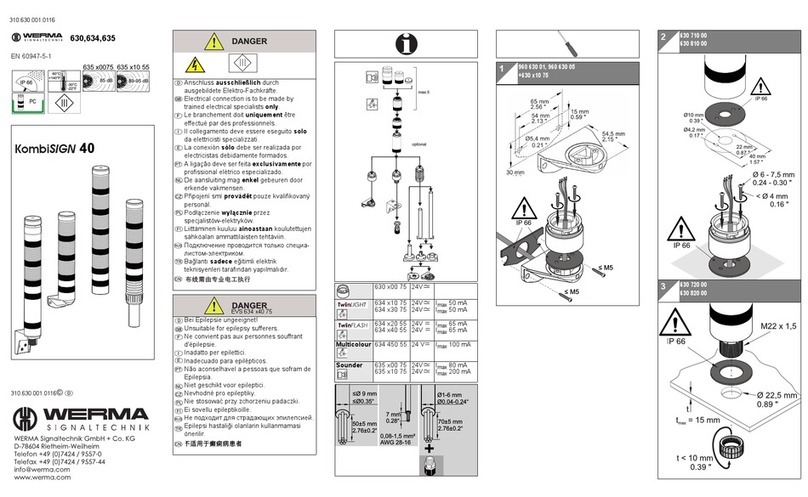 werma KombiSIGN 40 manual