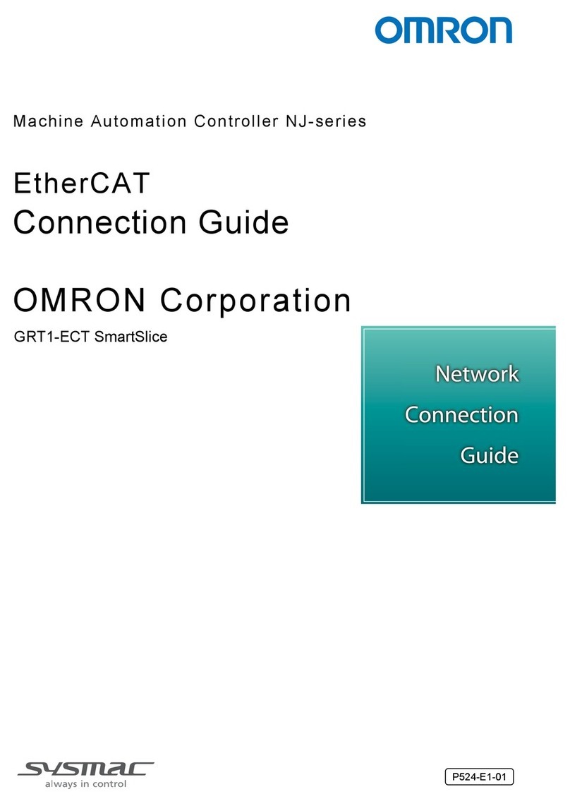 Omron NJ-series Instruction Manual