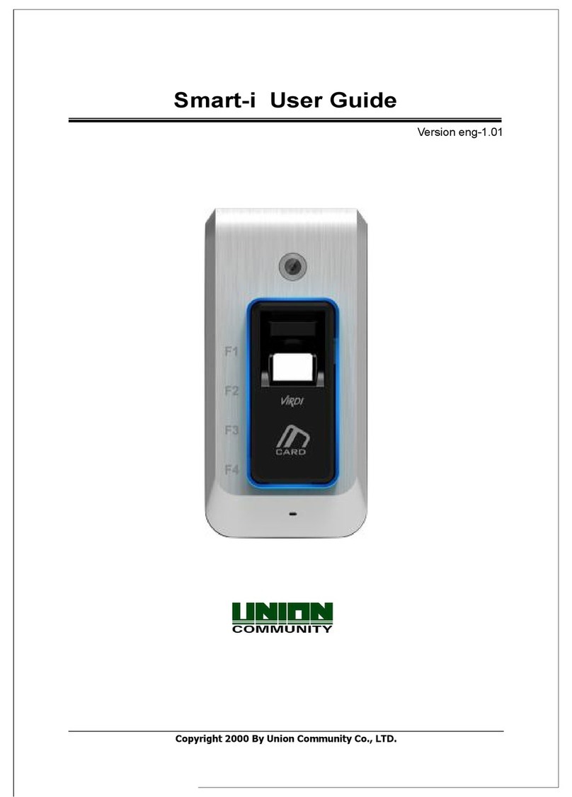 UNIONCOMMUNITY Smart-i user guide