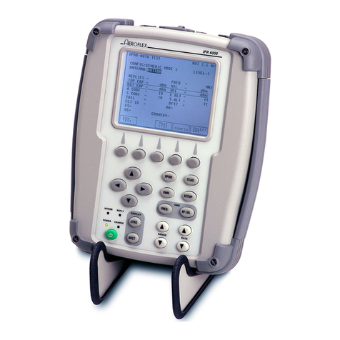 Aeroflex IFR 6000 Operation manual