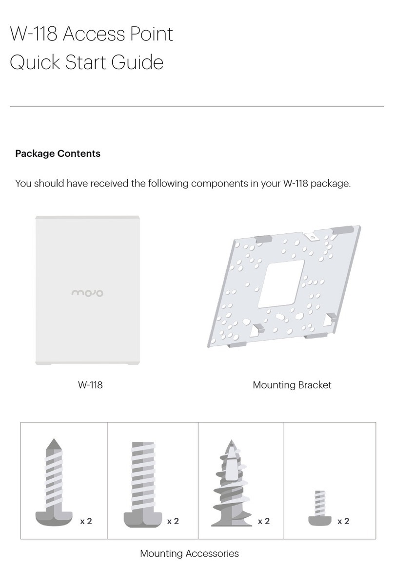 Mojo W-118 User manual