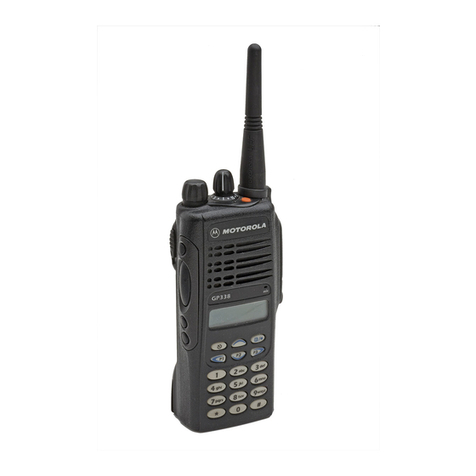 Motorola GP338 User manual