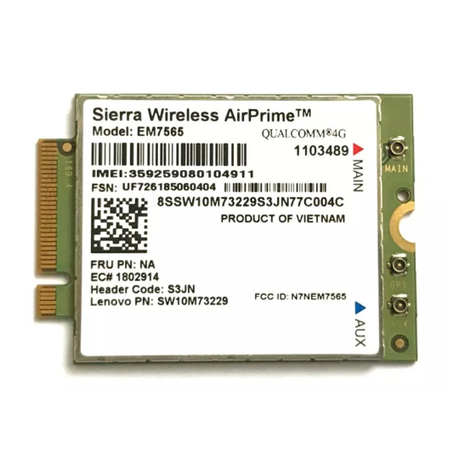 Sierra Wireless AirPrime EM7565 Hardware integration guide