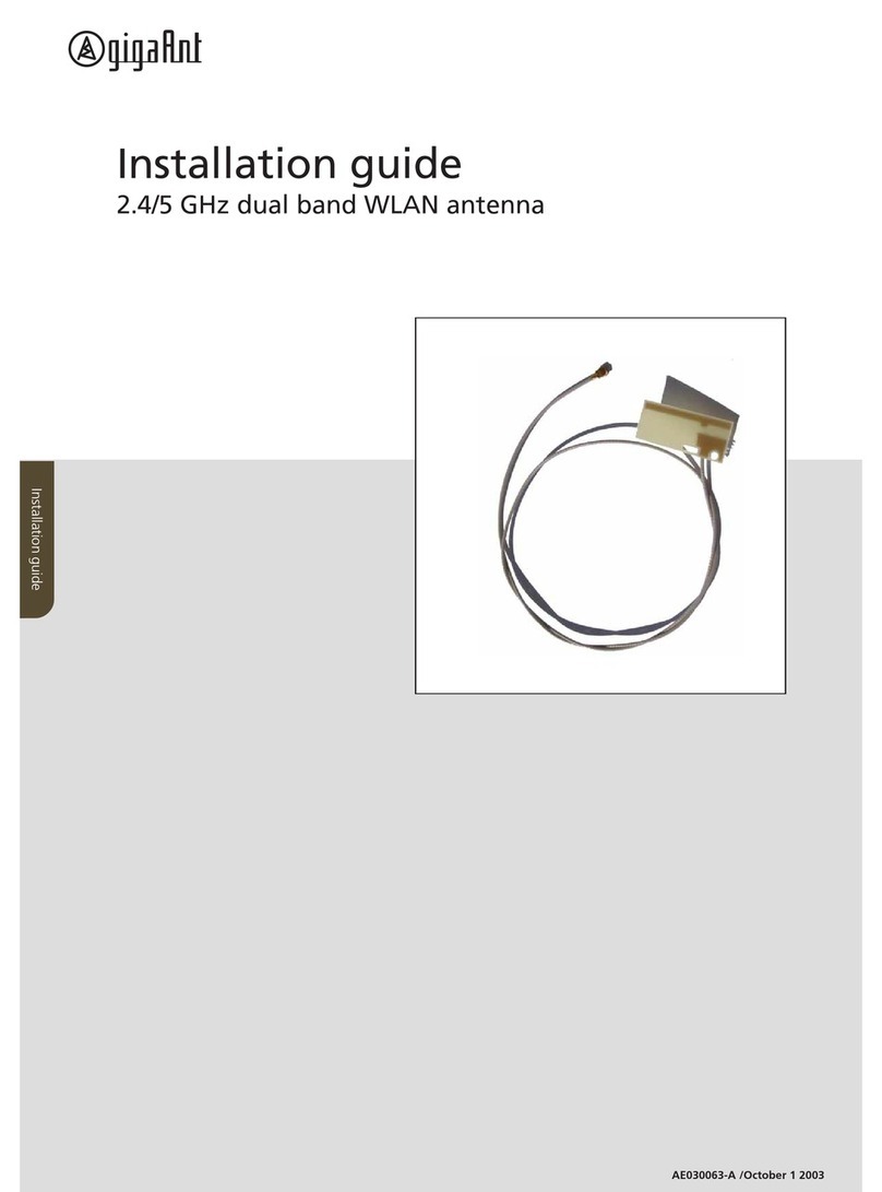 gigaAnt 9090B6039-01 installation guide