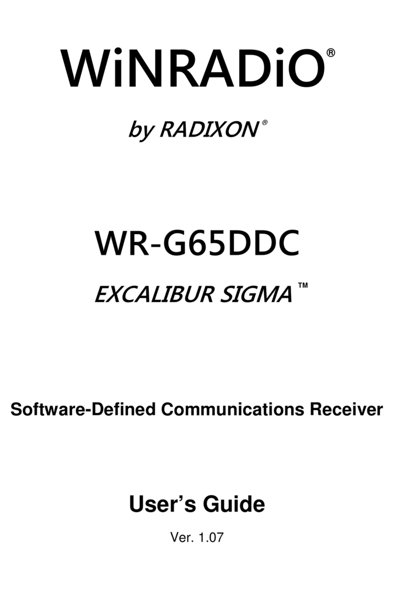 RADIXON Excalibur Sigma user guide