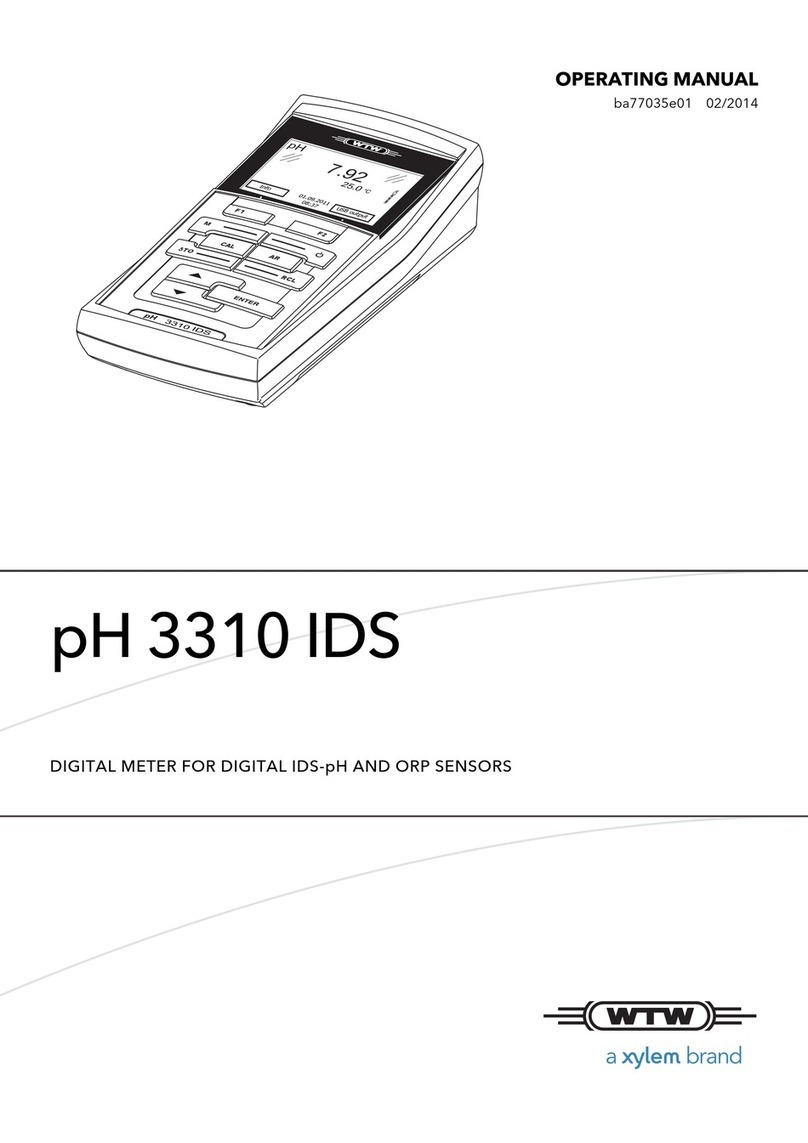 wtw pH 3310 IDS operating manual