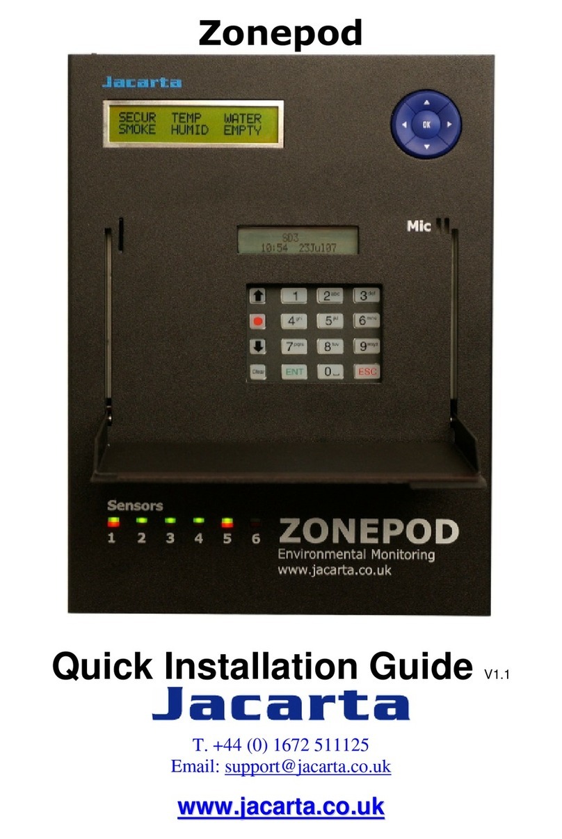 jacarta Zonepod Quick installation guide