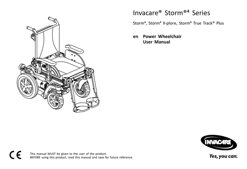 Invacare Storm 4 Series user manual