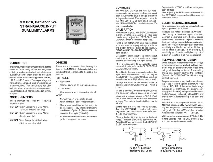 Mighty Module MM1520 manual