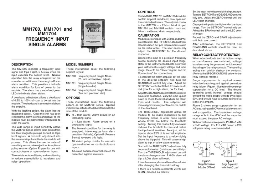 Mighty Module MM1700 manual
