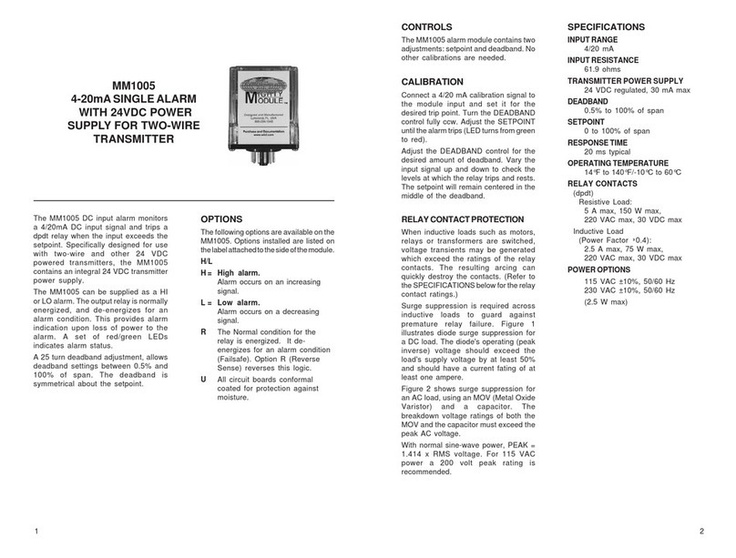 Mighty Module MM1005 manual