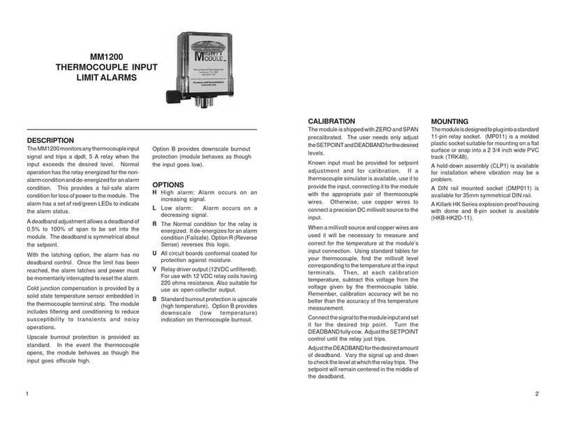 Mighty Module MM1200 manual