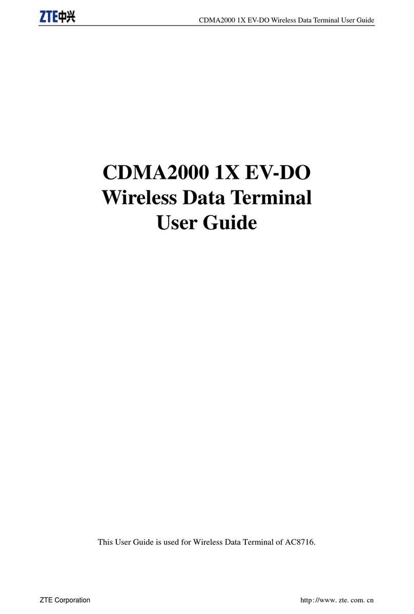 Zte AC8716 User manual