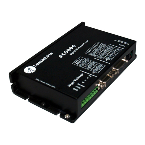 Leadshine Technology ACS806 user manual Leadshine Technology ACS806 user manual