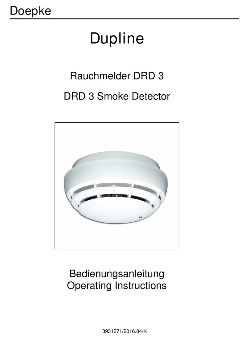 Doepke Dupline DRD 3 operating instructions