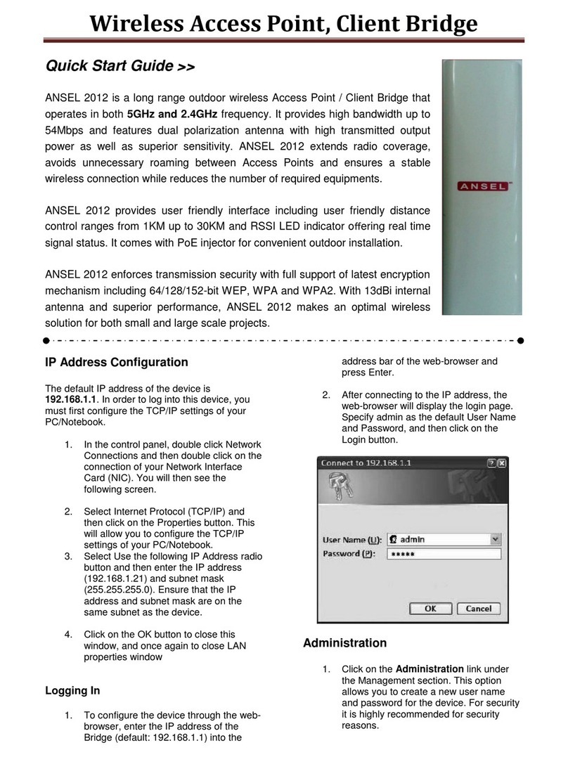 Ansel 2012 quick start guide