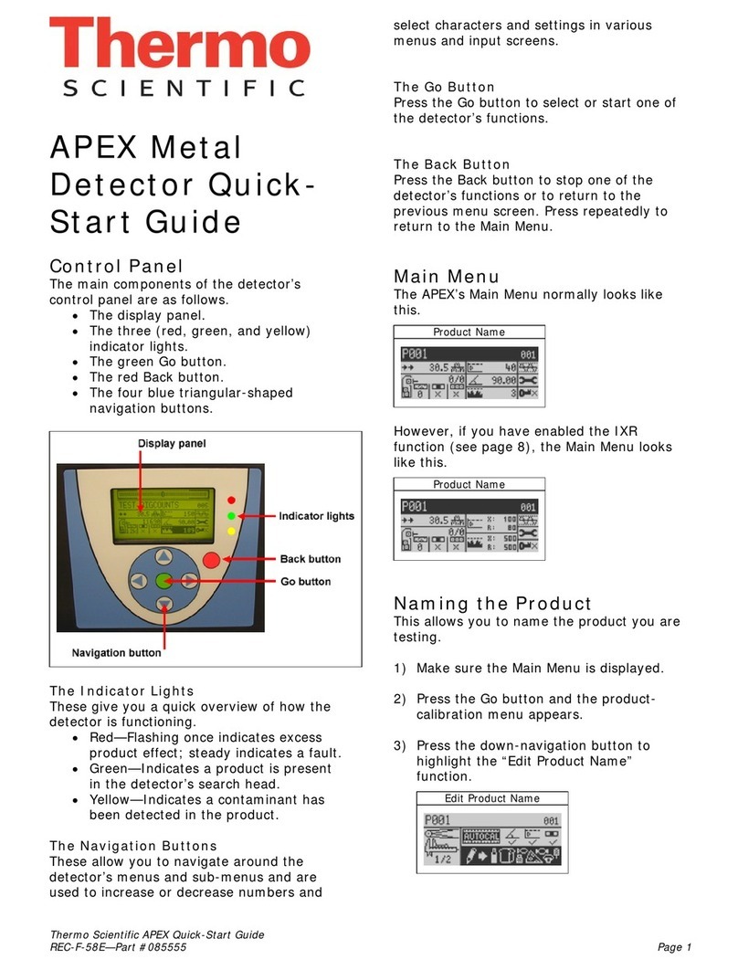 Thermo Scientific Apex quick start guide