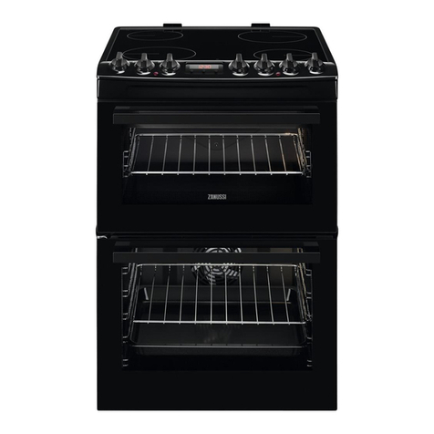 Zanussi ZCV69350BA User manual