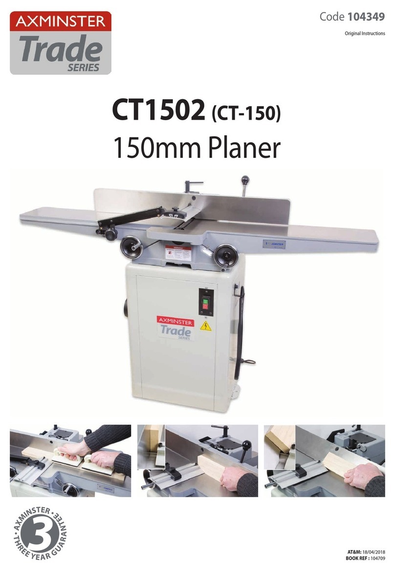 Axminster Trade Series User manual