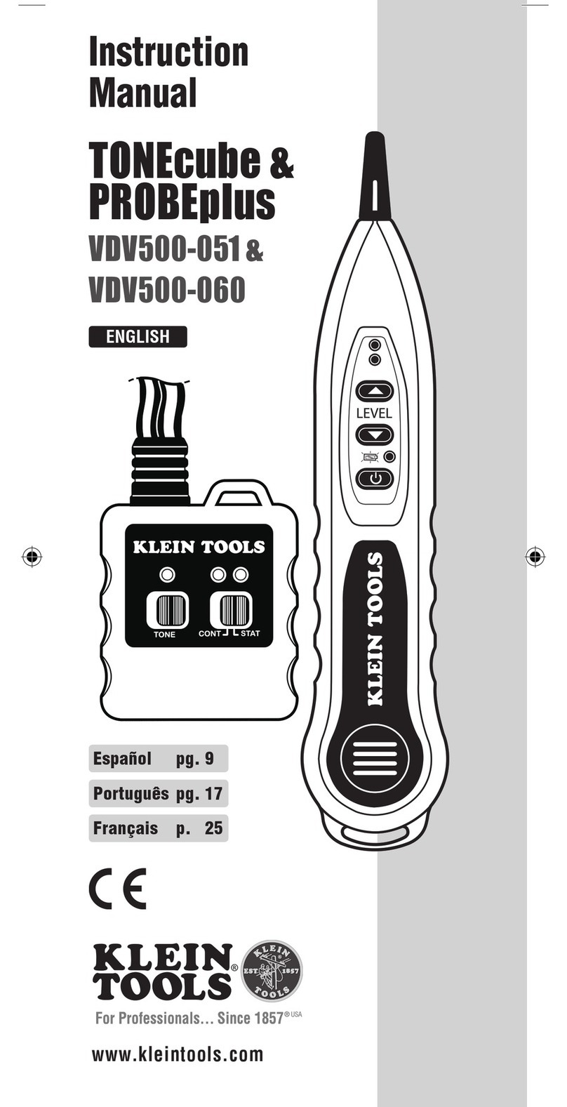 Klein Tools TONEcube instruction manual