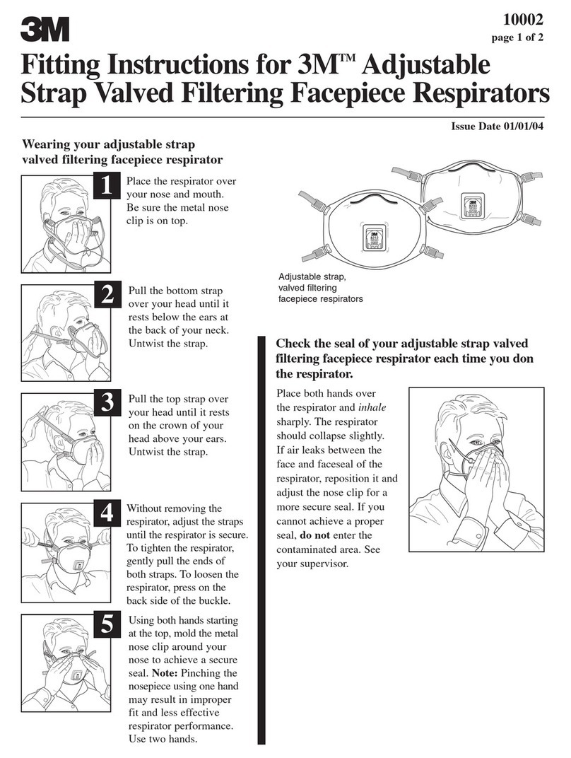 3M 10002 Fitting instructions