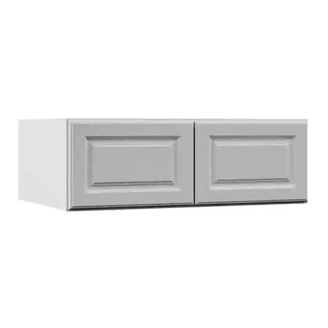 Euro-Rite Cabinets Deep Appliance Cabinet User manual
