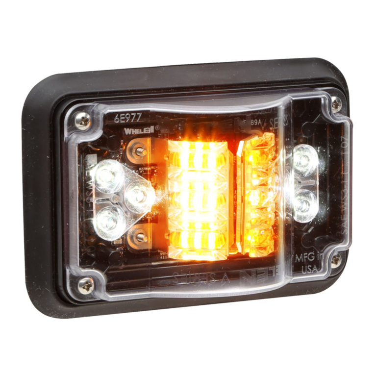 Whelen Engineering Company 400 Series installation guide