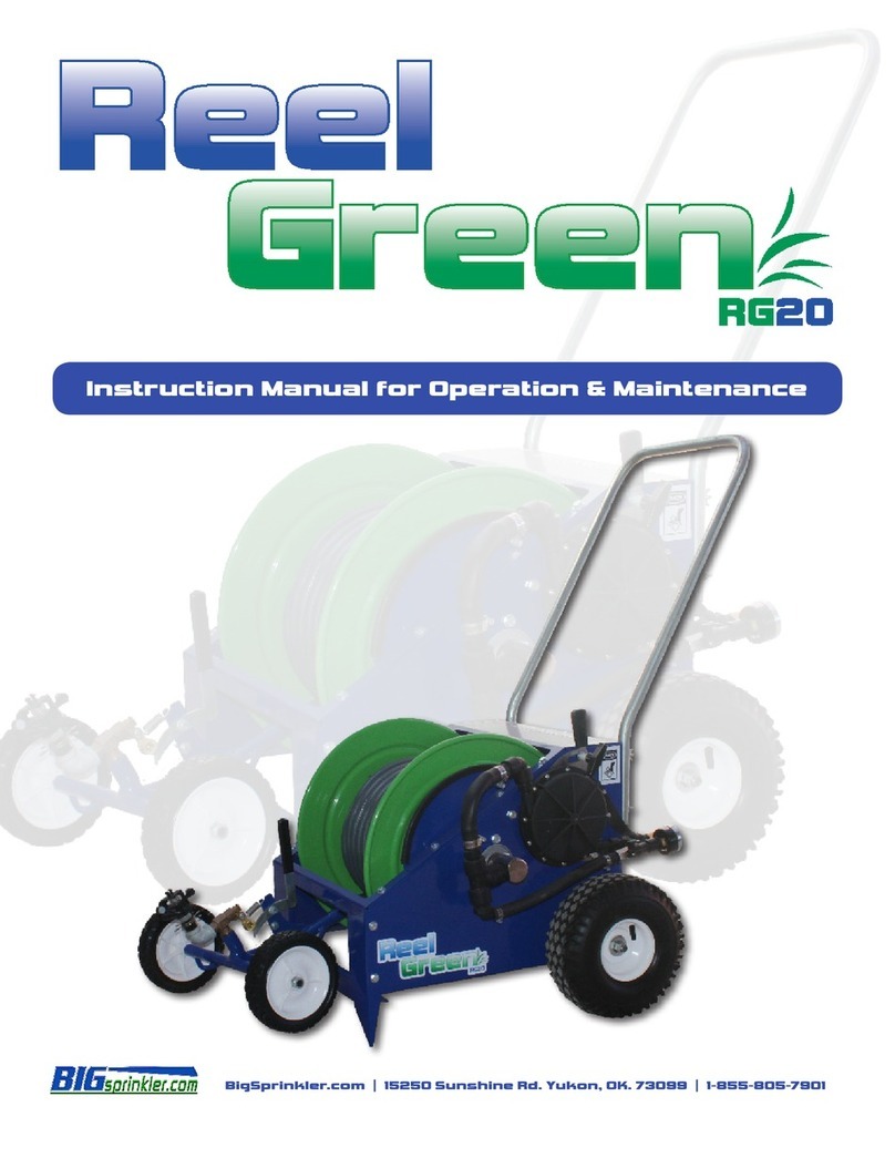ReelGreen RG20 Instruction Manual for Operation & Maintenance