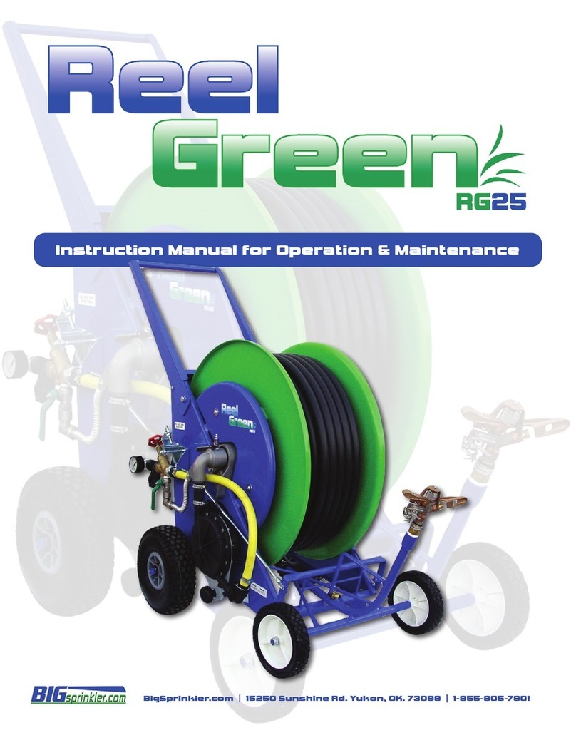 ReelGreen RG25 Instruction Manual for Operation & Maintenance