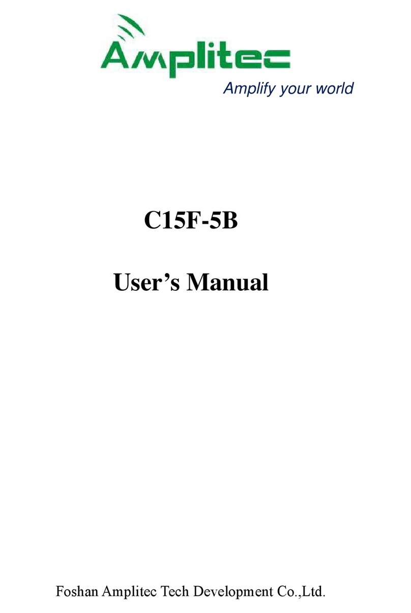 Amplitec C15F-5B user manual