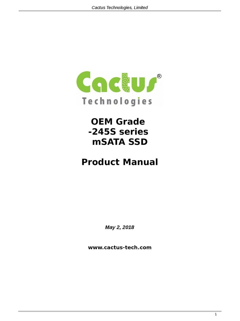 Cactus OEM Grade -245S Series product manual