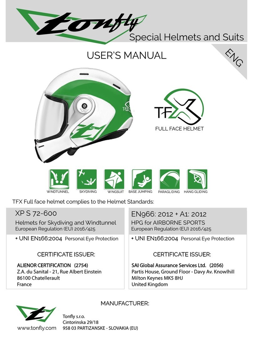 Tonfly XP S 72-600 User manual