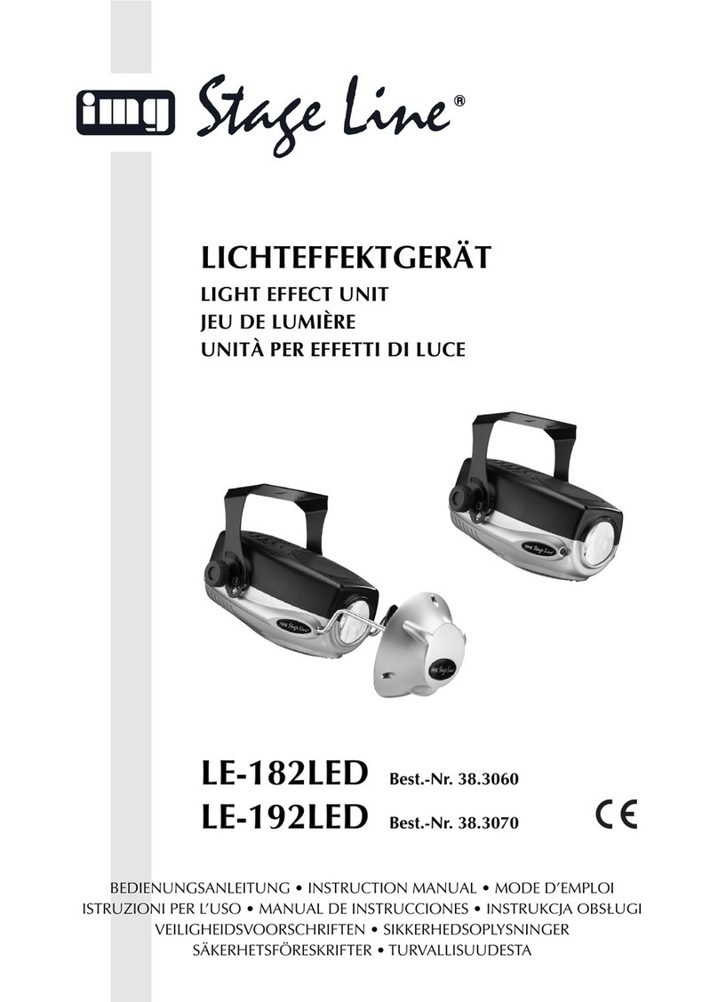 Stageline LE-182LED instruction manual