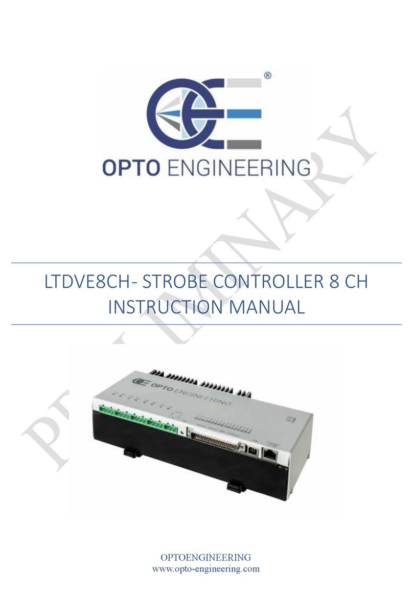 opto engineering LTDVE8CH instruction manual