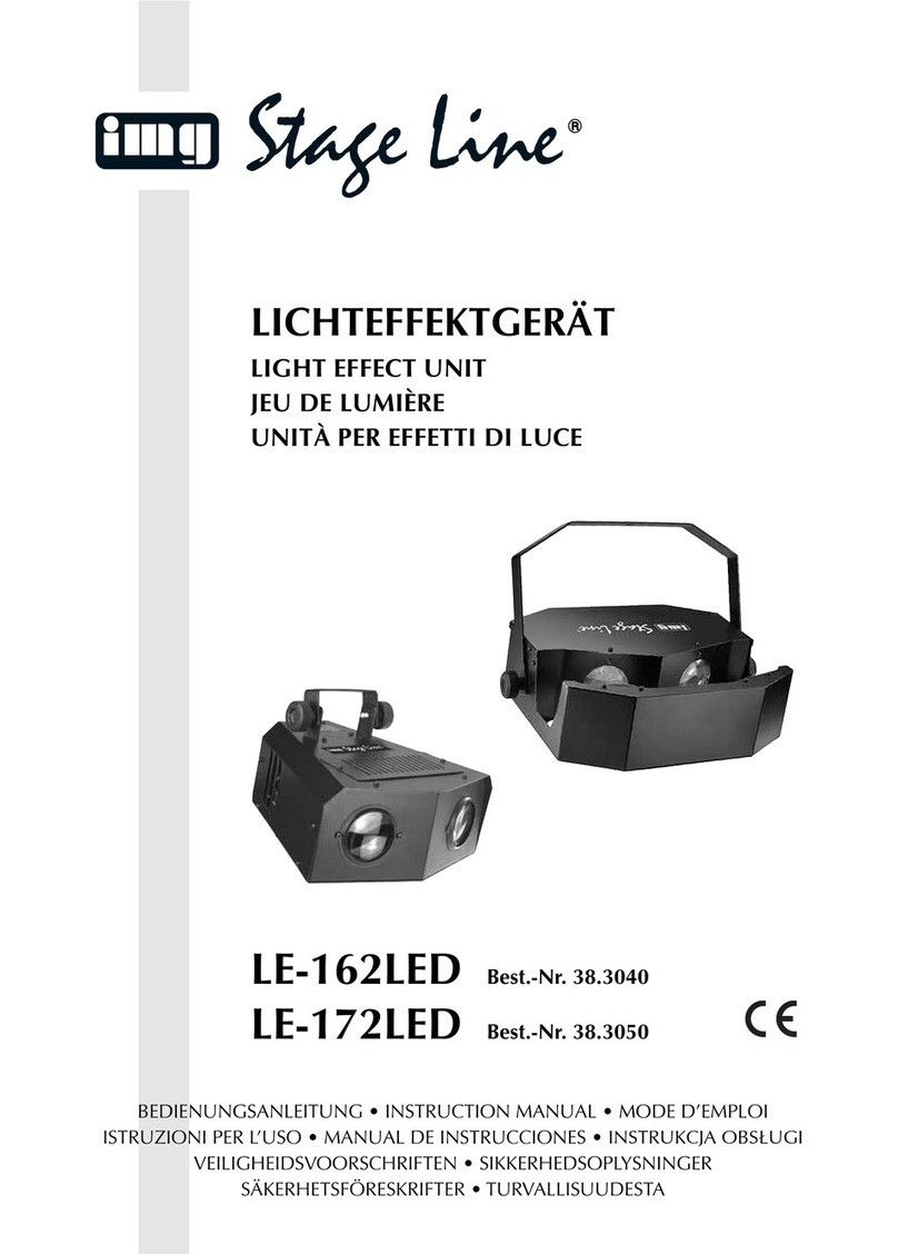 Stageline LE-172LED instruction manual