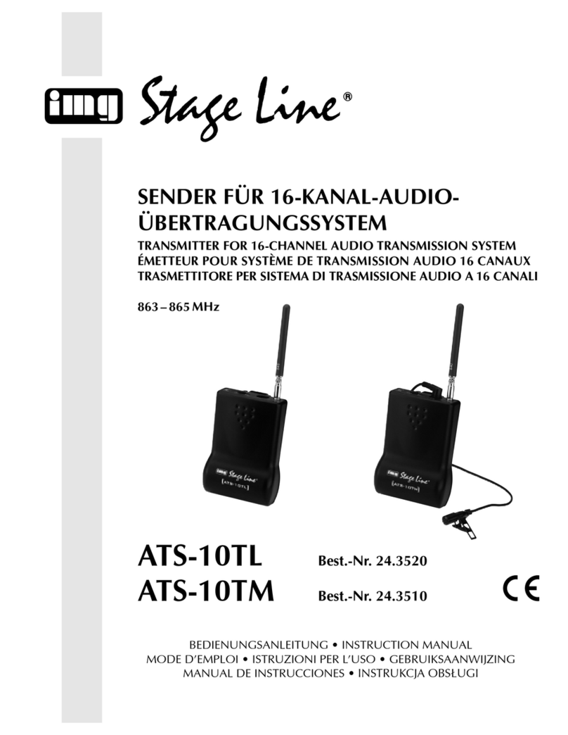 Stageline ATS-10TL User manual