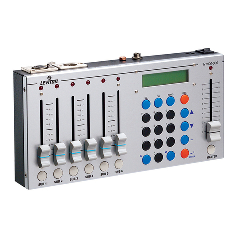 Leviton N1000-006 User manual