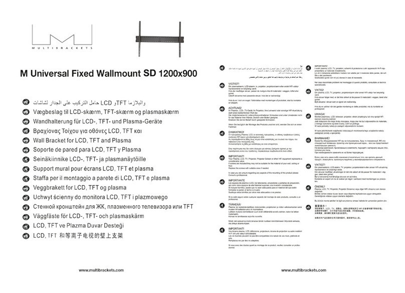 Multibrackets M Universal User manual