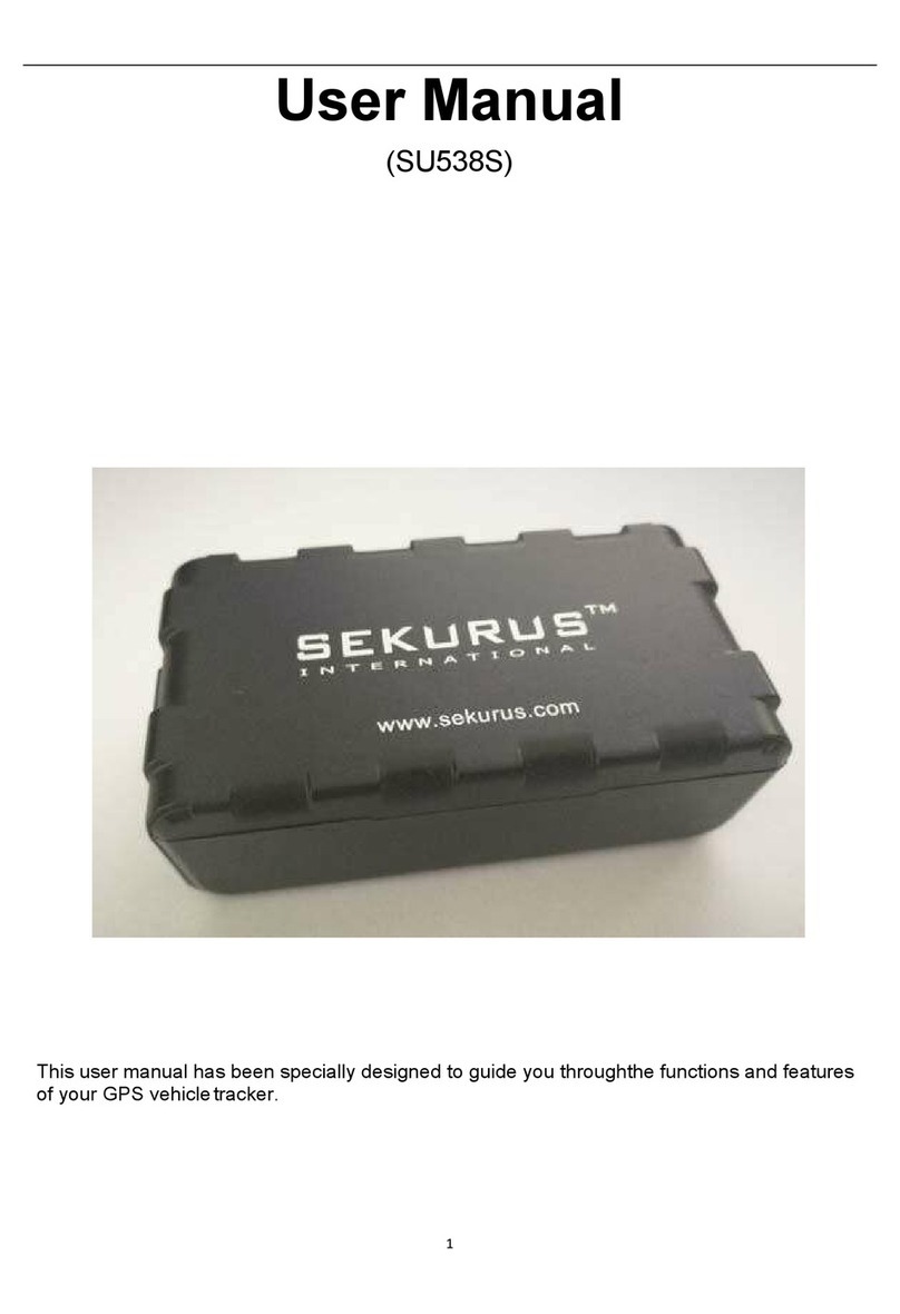 Sekurus SU538S user manual