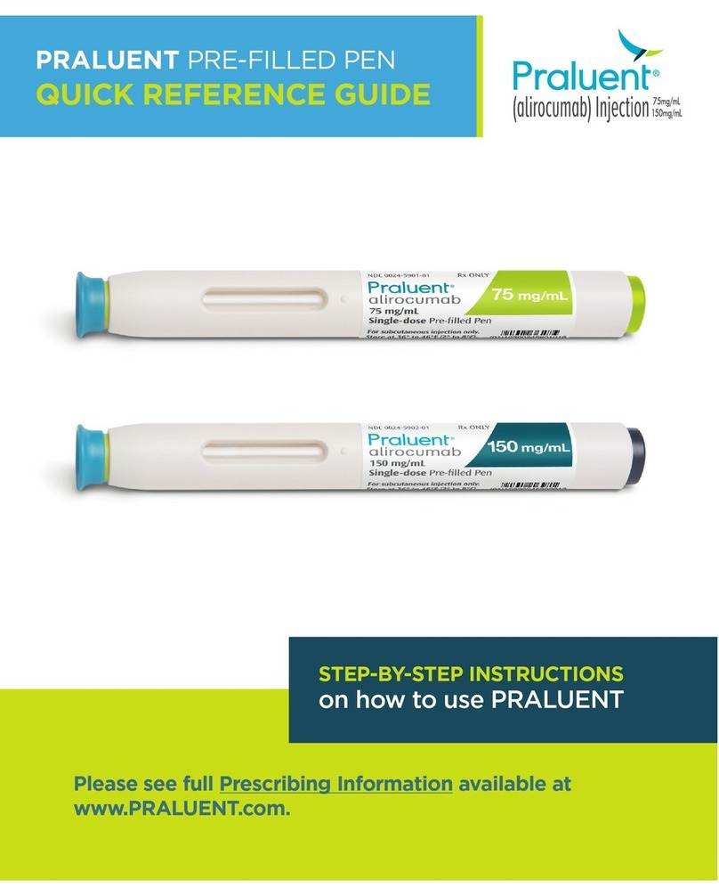 PRALUENT alirocumab Quick reference guide
