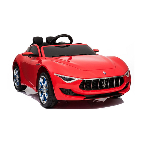 BCP Maserati Alfieri Ride-On User manual
