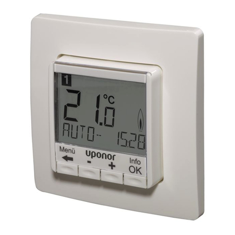 Uponor T-87IF User and installation guide